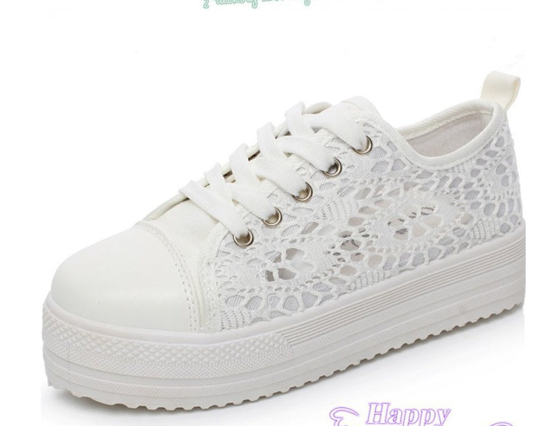Women's chunky canvas shoes alternate color