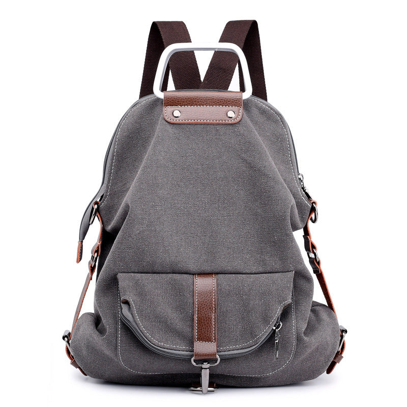 Canvas Backpack Women Bag