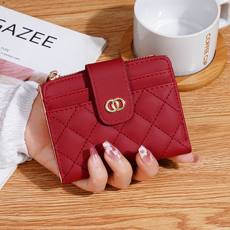 Embroidery Thread Purse Women