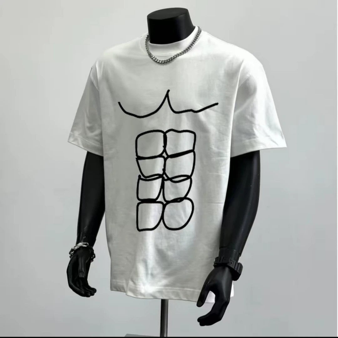 Abs Printed Short Sleeve T-shirt