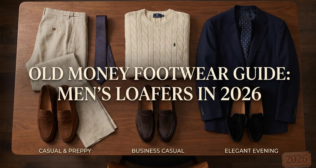 How to Style Men's Loafers in 2026: The Ultimate Old Money Footwear Guide