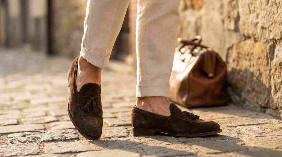 How to Style Suede Loafers: The Old Money Shoe Guide No.1