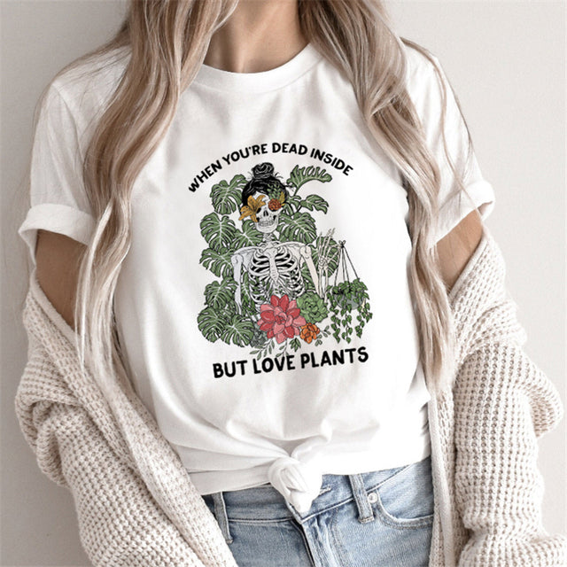 Tarot arcana graphic tee back view