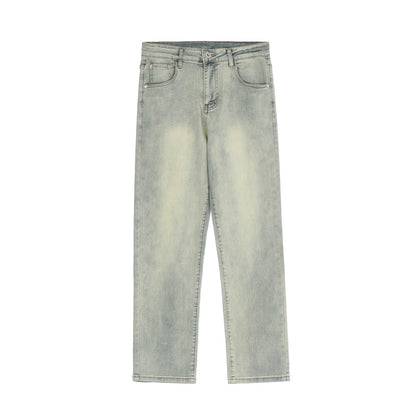 Washed Printed Men’s Jeans