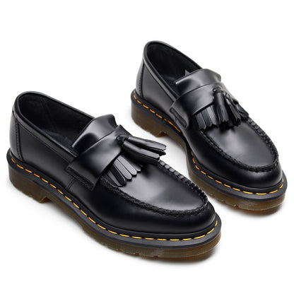 Men's leather loafer side view