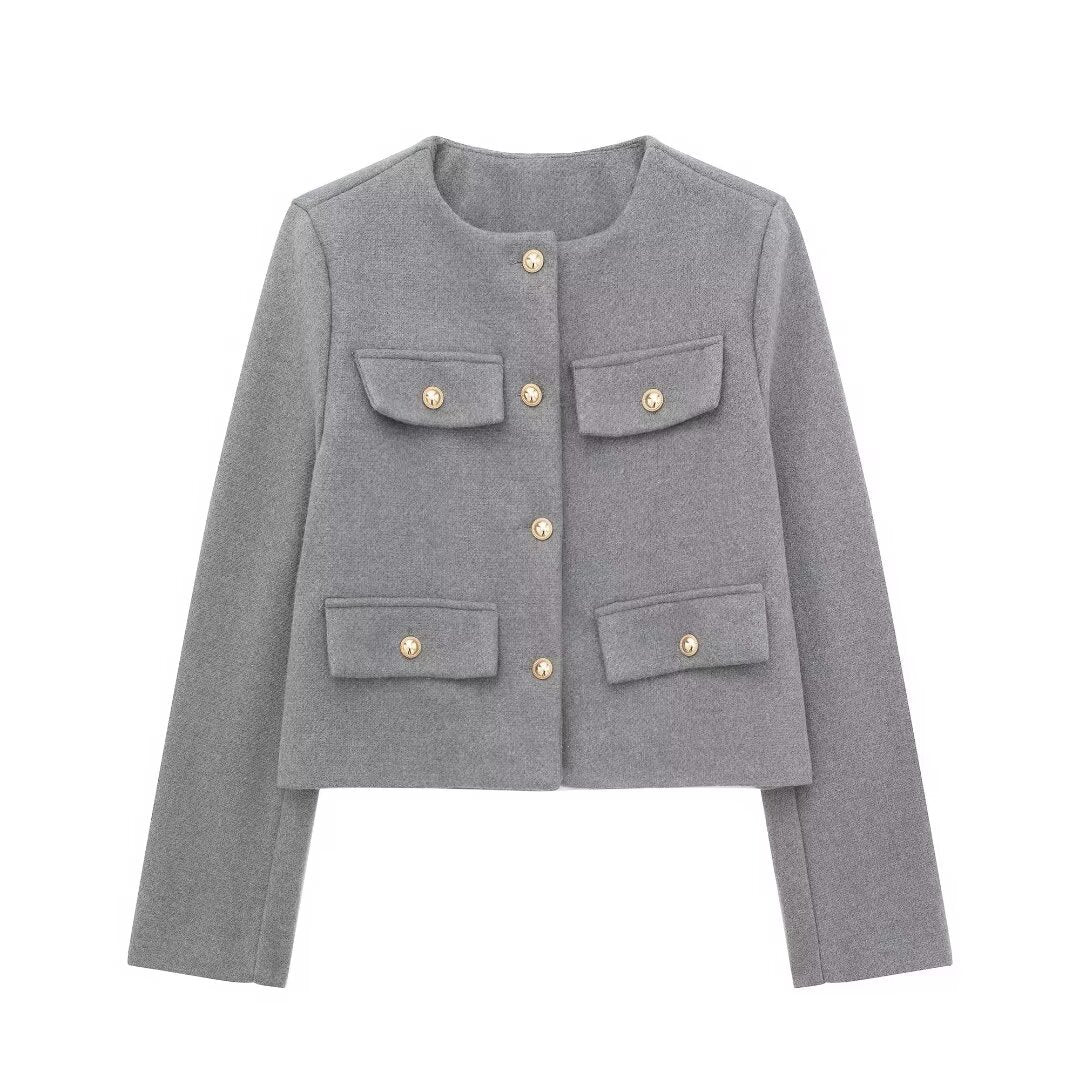 Savile Crop Blazer