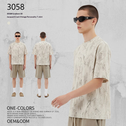Ombre Crackle Tee