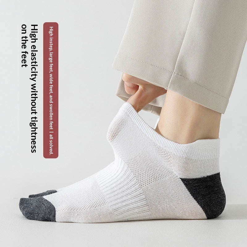 Summer pure cotton socks color options