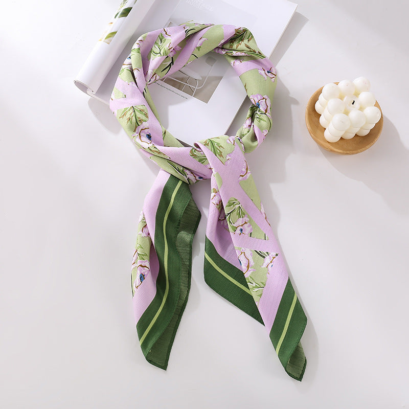 Premium Variety Impressionist Garden Scarf