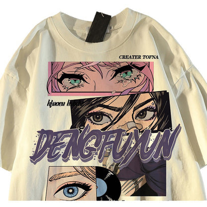 New Anime Loose Print Tee