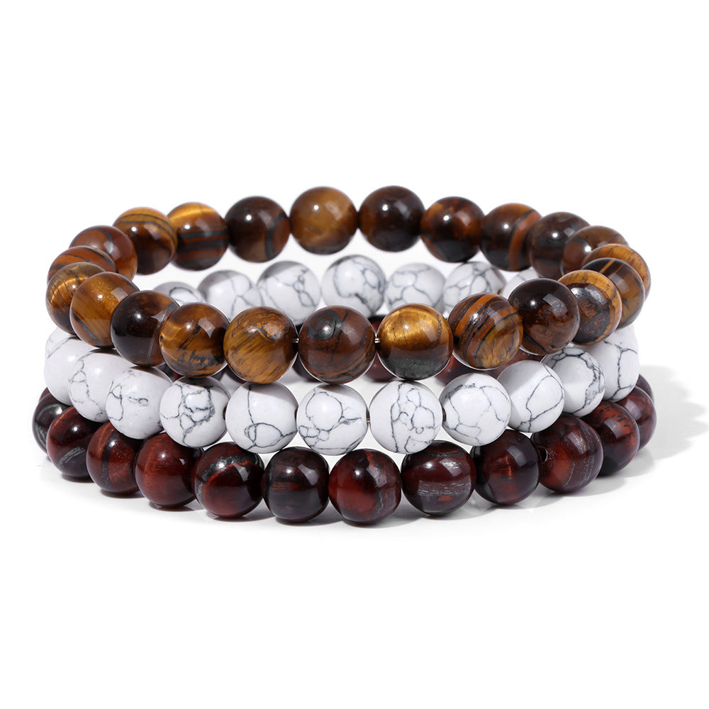 Natural Stone Bead Bracelet