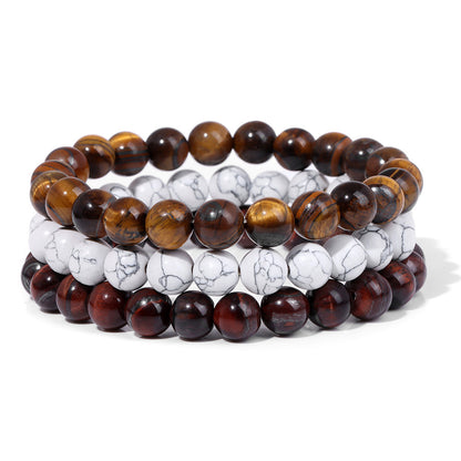 Natural Stone Bead Bracelet