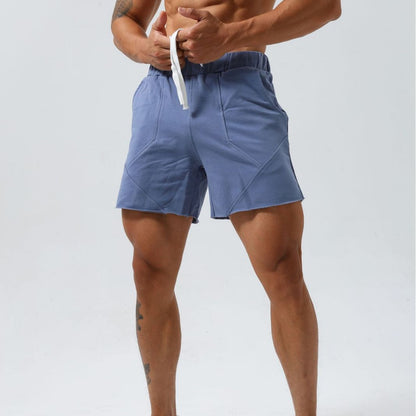 Solid run shorts waistband detail