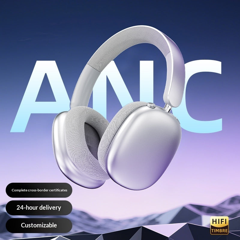 Bluetooth headphones side view