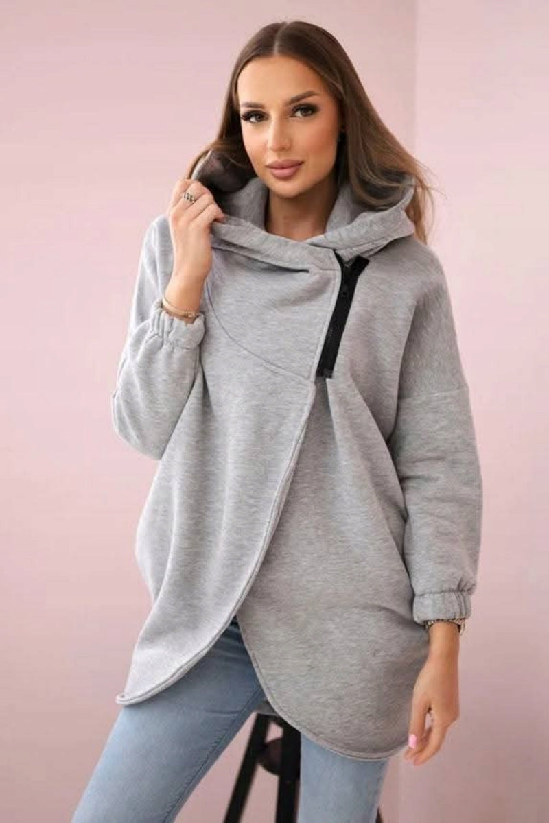 Plus Size Solid Sweater