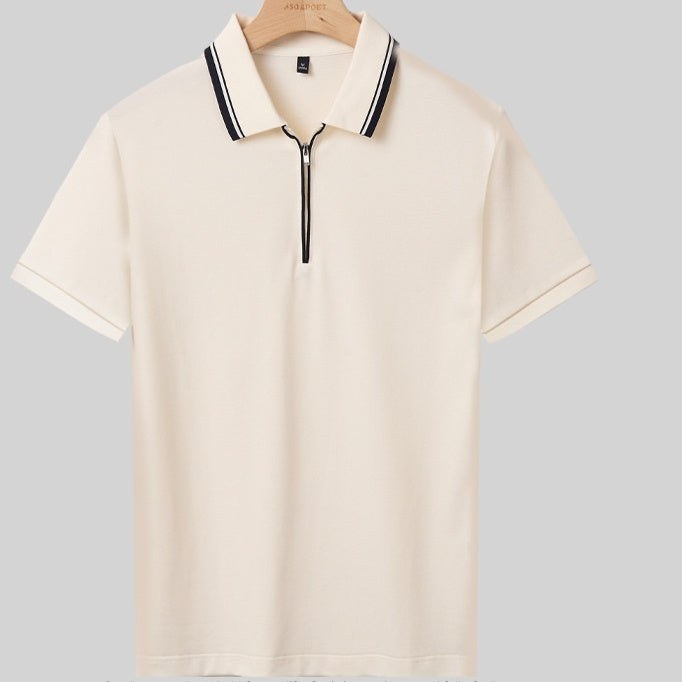 Ridgeway zip polo lifestyle styled