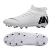 Unisex high top white shoes main view