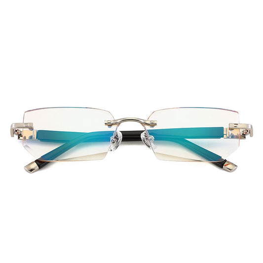 Diamond-cut glasses main view
