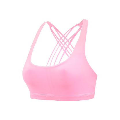 Cross back sports bra lifestyle