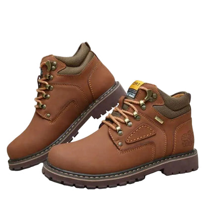 Men's leather Martin ankle boots casual fashion boots