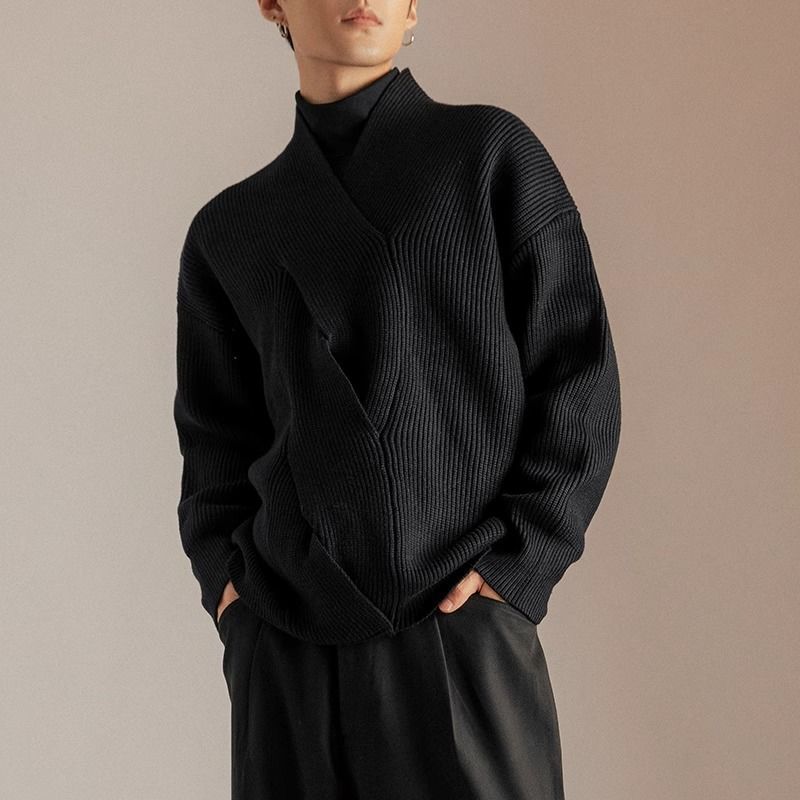 Japanese V-Neck Sweater