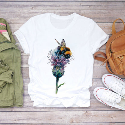Retro 90s graphic tee color options