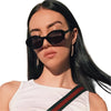 Sylvie oval sunglasses retro UV400 old money women's eyewear