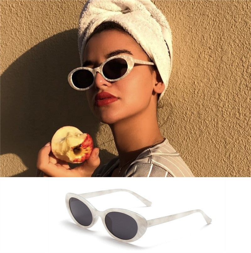Sylvie oval sunglasses pair view