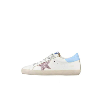 Women's high star sneakers star detail