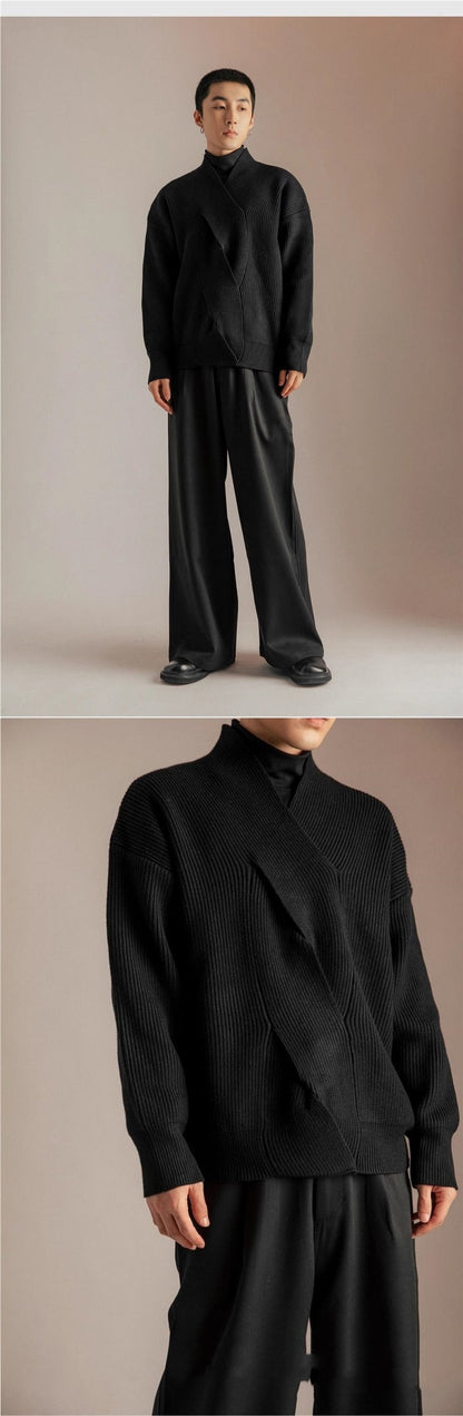 Japanese V-Neck Sweater