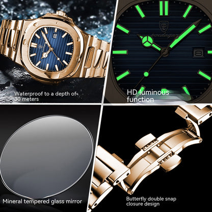 Geneva classic watch clasp detail