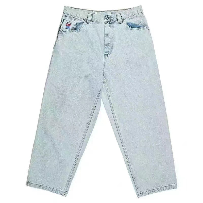 Retro pattern printed pants lifestyle styled