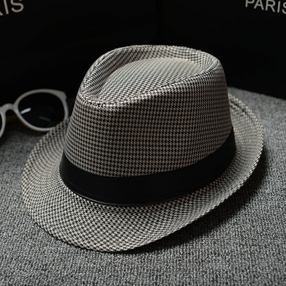Houndstooth sun hat color options