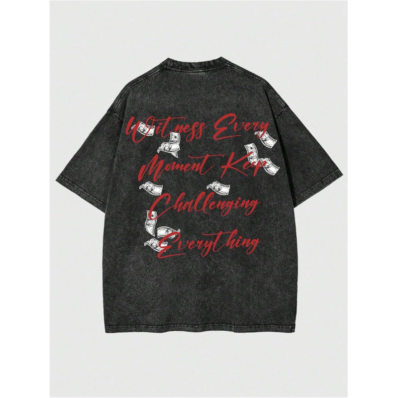 Figure Letter Tee