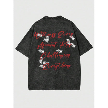 Figure Letter Tee