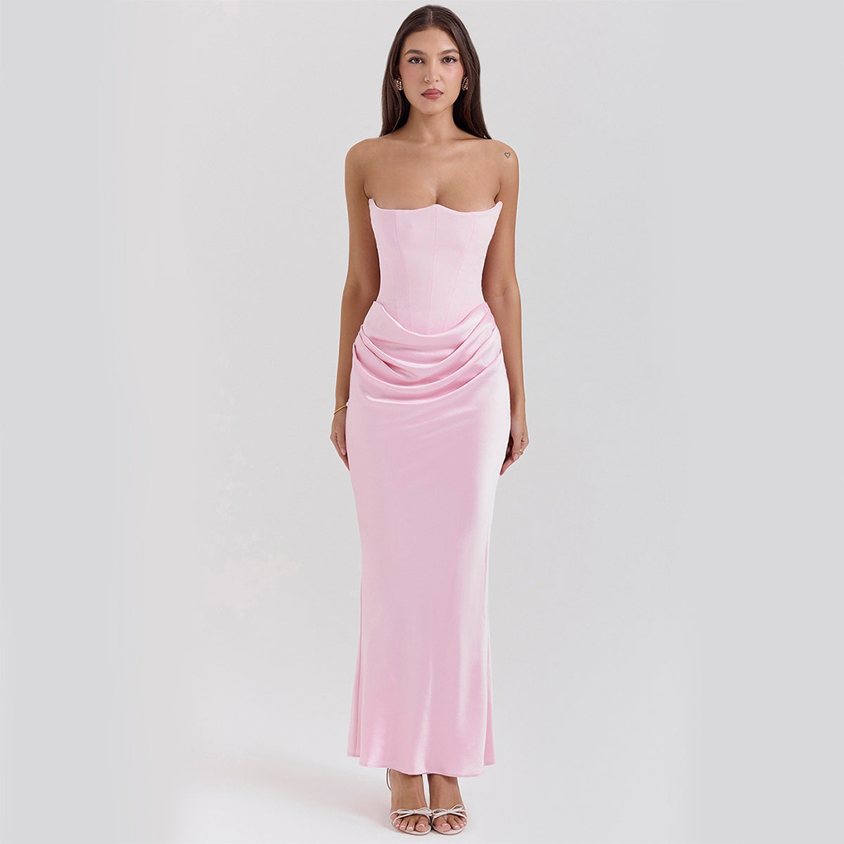 Tube Top Backless Dress