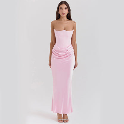Tube Top Backless Dress