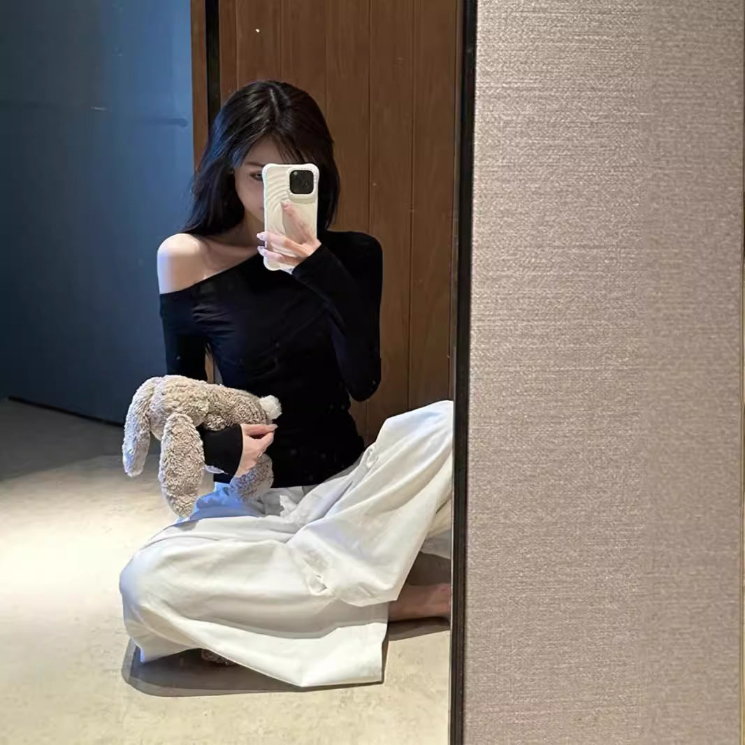 Hot Girl Hollow Top