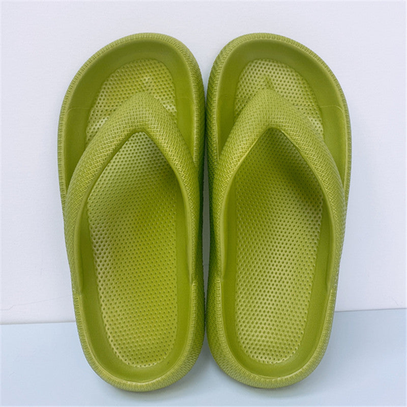 Thick sole EVA slides styled