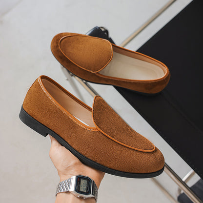 Stirling loafer toe close-up