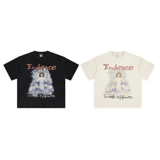 Unisex Retro Loose Tee