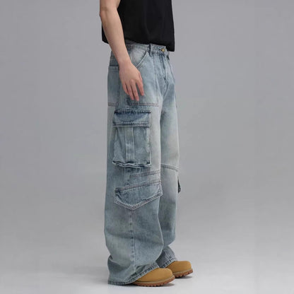 Washed Workwear Jeans