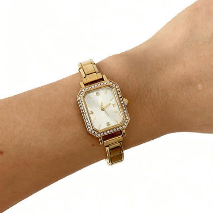 Diamond-embellished watch alternate color