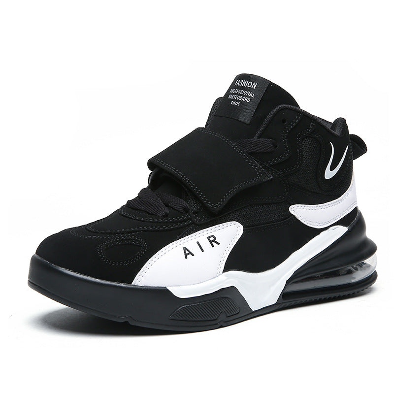 Trendy basketball shoes side view