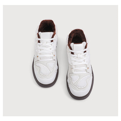 Campus fashion shoes close-up
