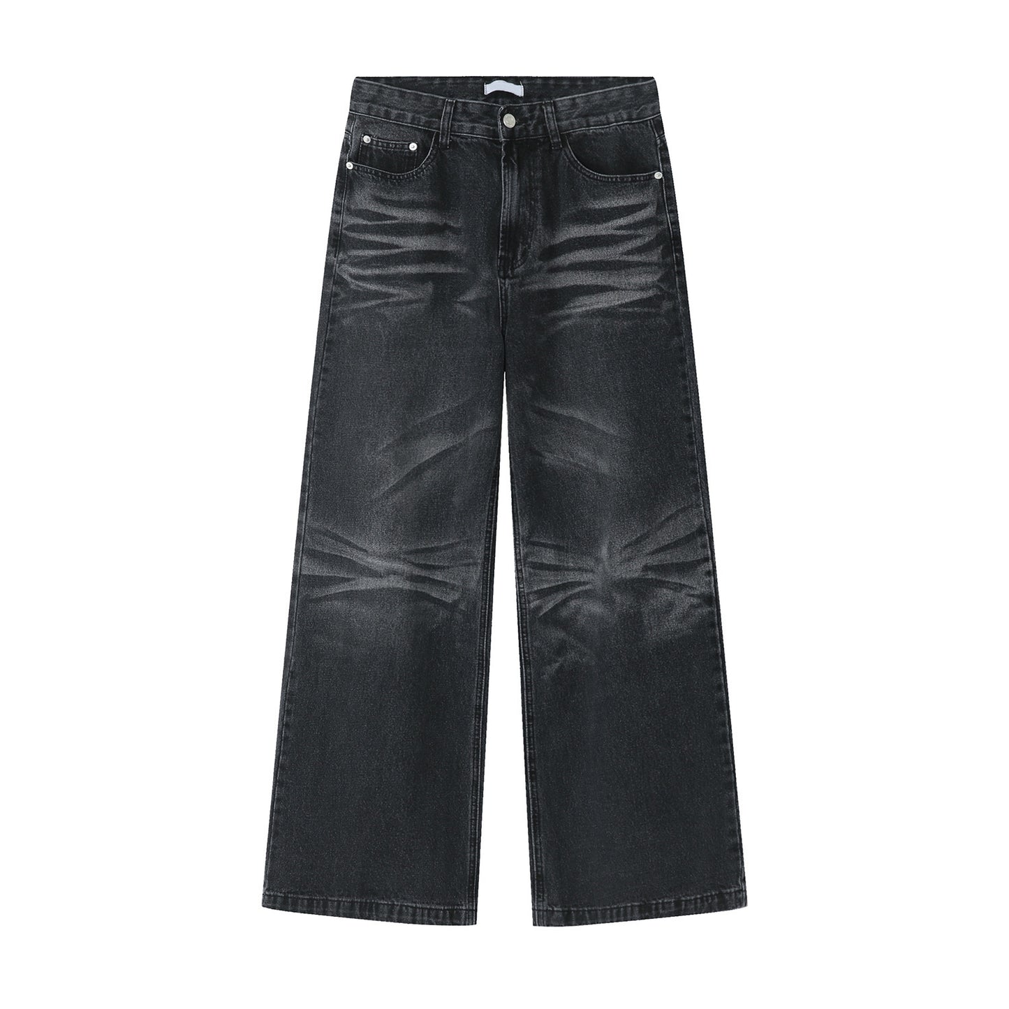 Women's Korean denim trousers trendy casual pants