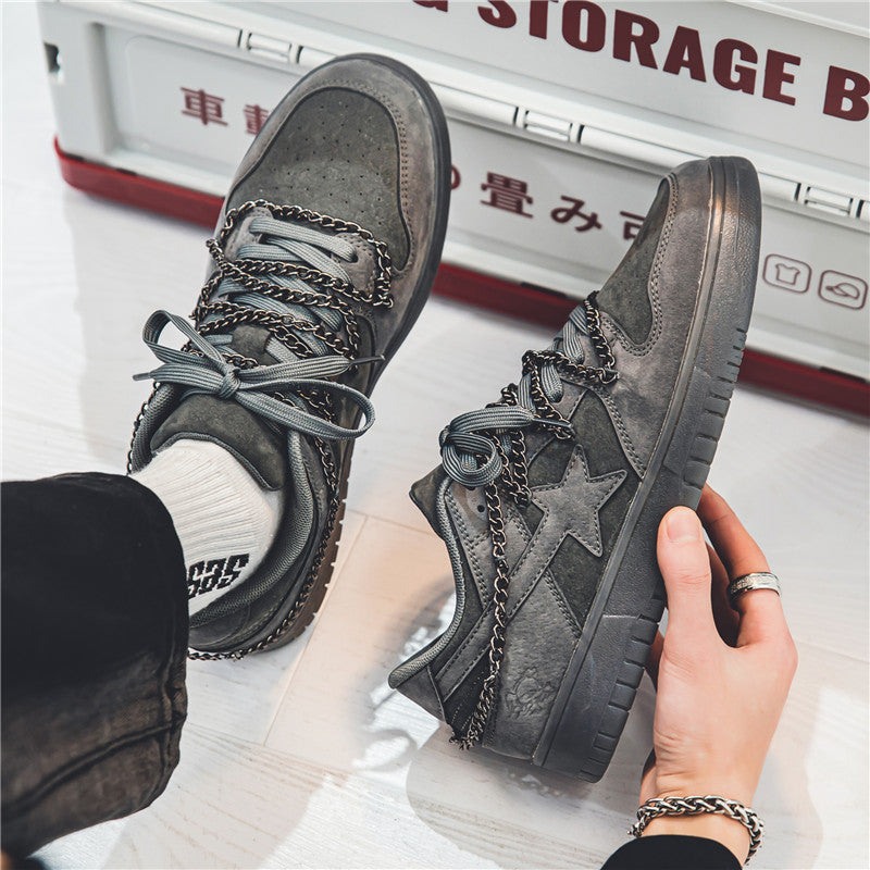 Men's luxury Uroa shoes lifestyle styled