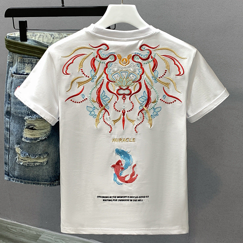 Ethnic Embroidered Tee