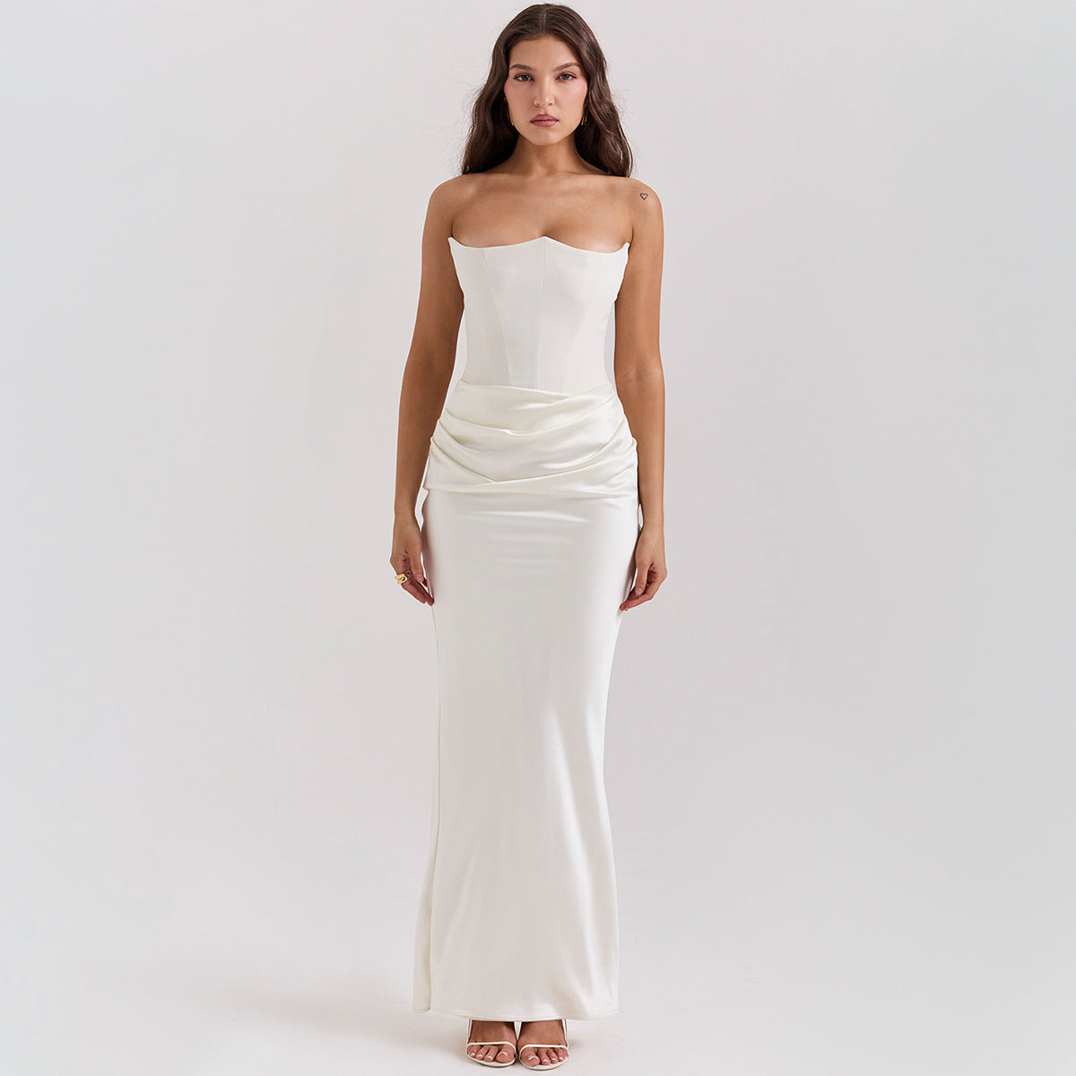 Tube Top Backless Dress