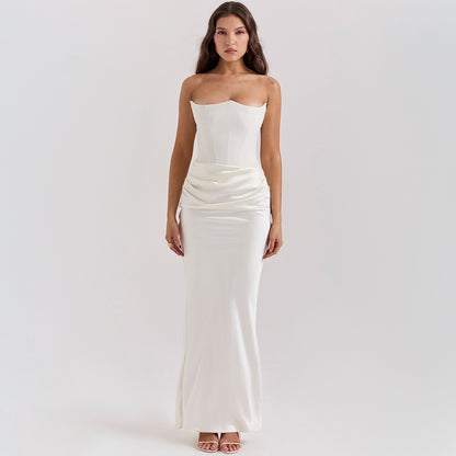 Tube Top Backless Dress